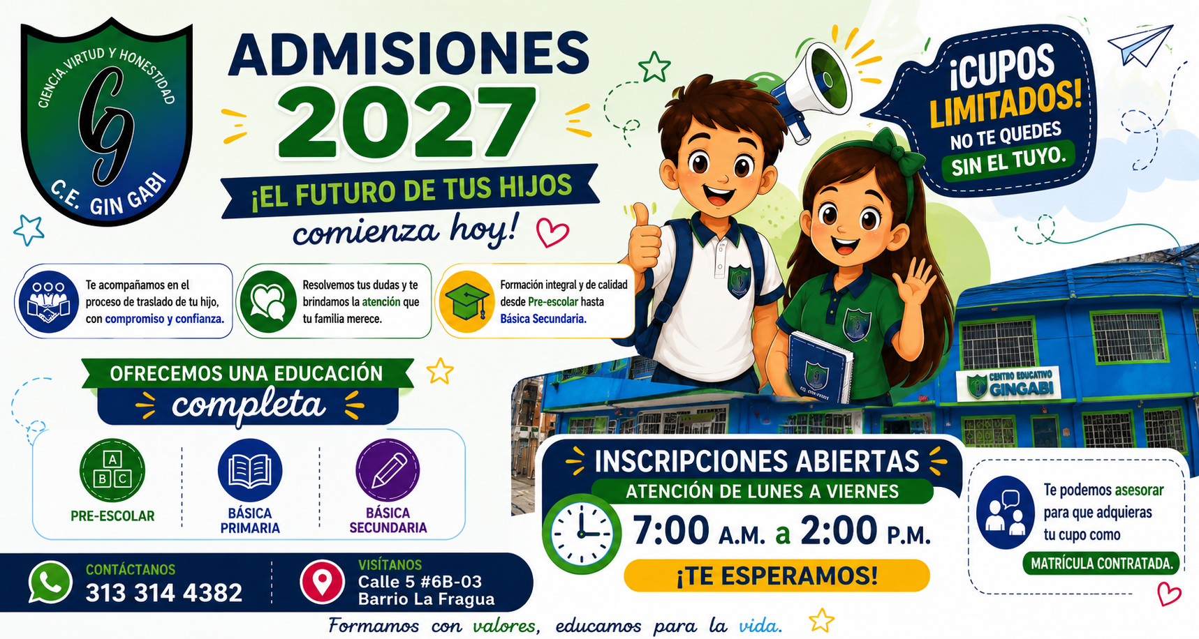 Banner 👉 Admisiones 2027
